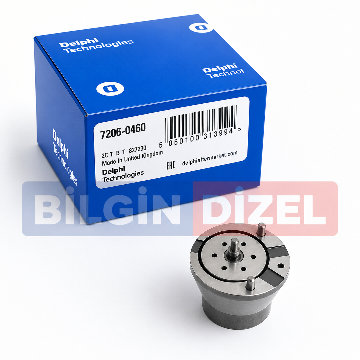 Delphi 7206-0460 Orijinal Enjektör Valfi | DAF Common Rail Enjektör Valfi | Bilgin Dizel